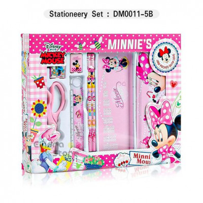 Stationery Set : DM0011-5B-Minnie Mouse