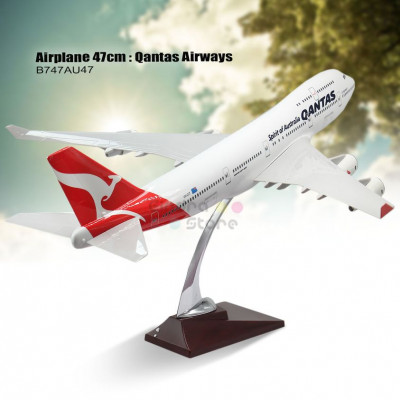 Airplane 47cm : Qantas Airways-B747AU47