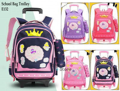 School Bag Trolley : E-132