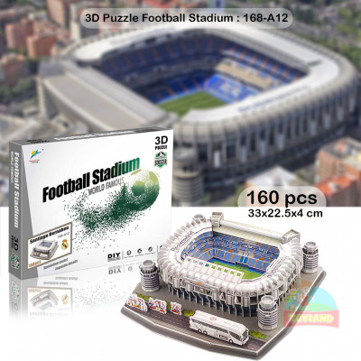 3D Puzzle Football Stadium : 168-A12
