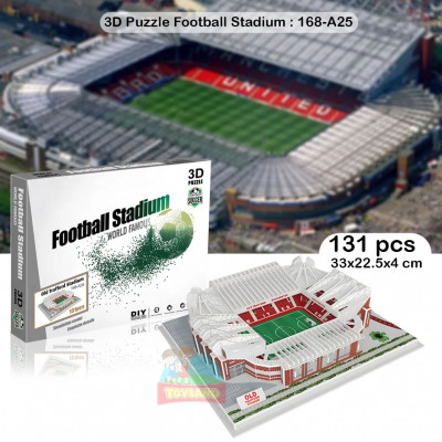 3D Puzzle Football Stadium : 168-A25