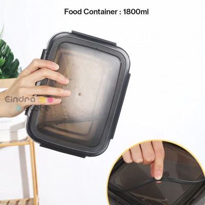 Food Container : 1800ml