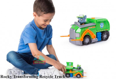 Rocky Transforming Recycle Truck
