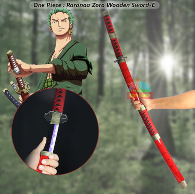 One Piece : Roronoa Zoro Wooden Sword - E