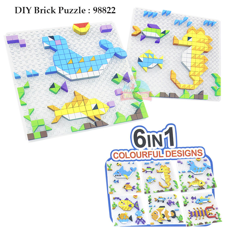 DIY Brick Puzzle : 98822