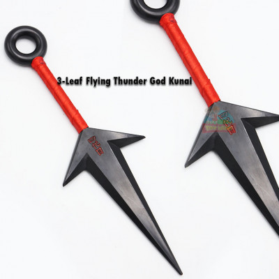 Eindra Store - Naruto : 3-Leaf Flying Thunder God Kunai