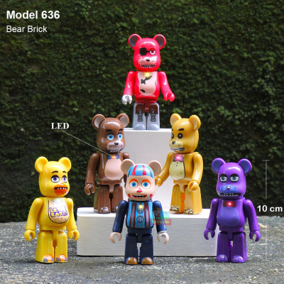 Action Figure Set - Model 636 : Bear Brick