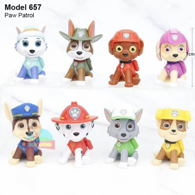 Action Figure Set - Model 657 : Paw Patrol