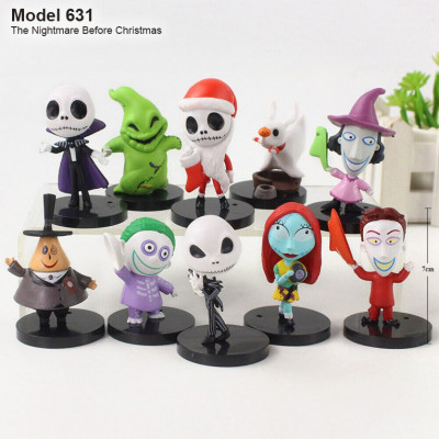 Action Figure Set - Model 631 : The Nightmare Before Christmas