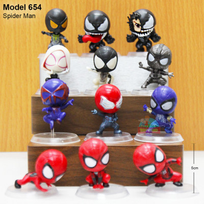 Action Figure Set - Model 654 : Spider Man