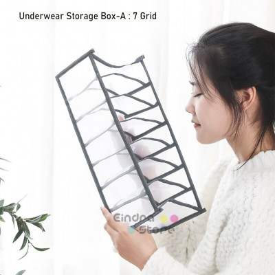 Underwear Storage Box A : 7 Grid
