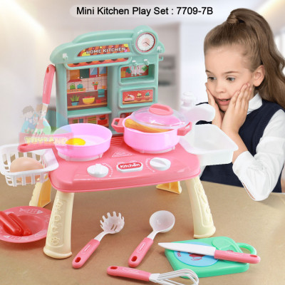 Mini Kitchen Play Set : 7709-7B