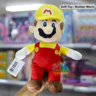 Soft Toy : Builder Mario