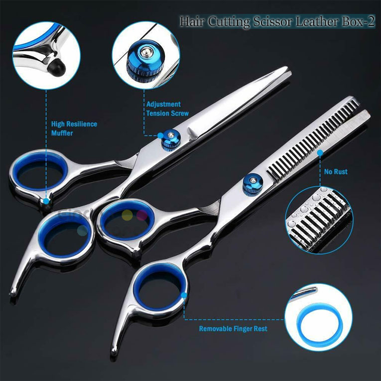 Hair Cutting Scissor Leather Box-2