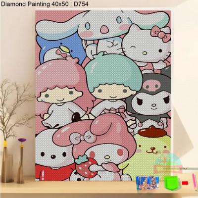 Diamond Painting 40x50 : D754