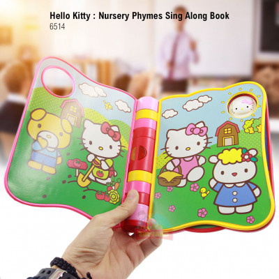 Hello Kitty Nursery Phymes Sing Along Book : 6514
