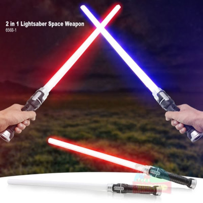 2 in 1 Lightsaber Space Weapon : 656B-1