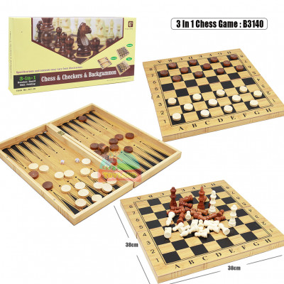 3 In 1 Chess Game : B3140