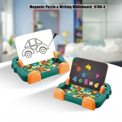Magnetic Puzzle & Writing Whiteboard : 8786-3