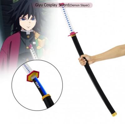 Giyu Cosplay Sword ( Demon Slayer )