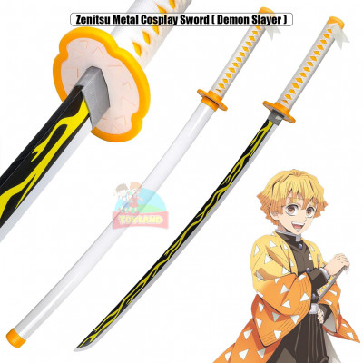 Zenitsu Metal Cosplay Sword ( Demon Slayer )