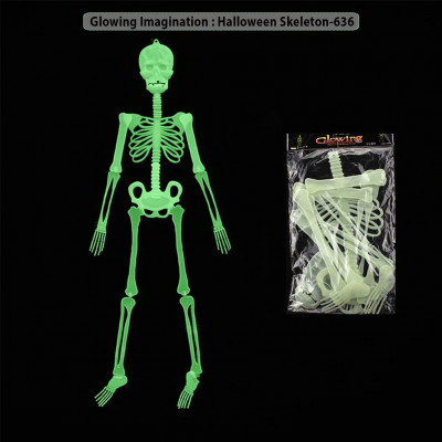 Glowing Imagination : Halloween Skeleton636