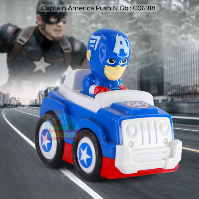 Captain America Push N Go : C06918