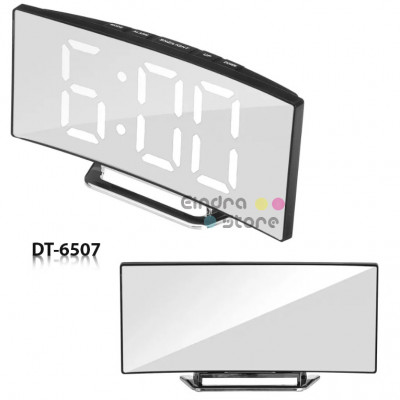 LED Mirror Clock : DT-6507
