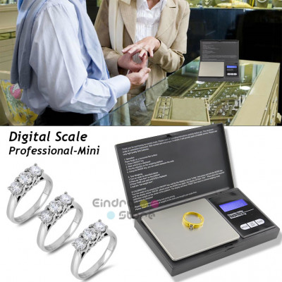 Mini Digital Pocket Scale : 1000g-0.1g