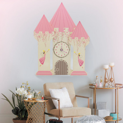Great Little : Fairy Castle Clock-G2718