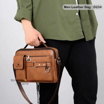 Men Leather Bag : D234