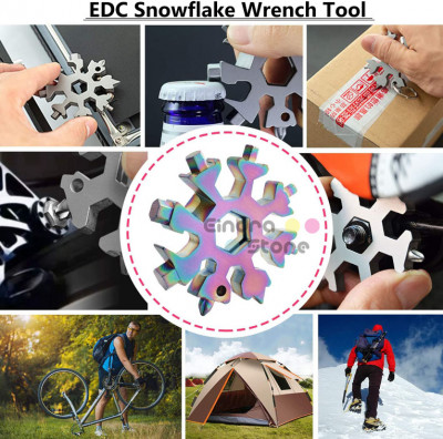 EDC Snowflake Wrench Tool