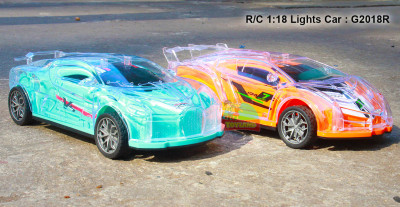 R/C 1:18 Lights Car : G2018R