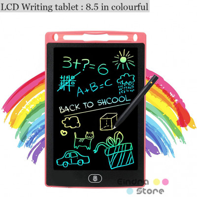 LCD Writing Tablet : 8.5 in Colourful