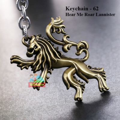 Key Chain 62 : Hear Me Roar Lannister (Game Of Thrones)