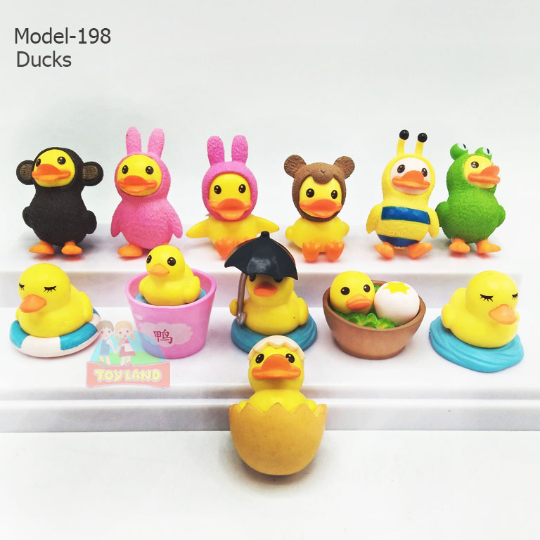 Action Figure Set - Model 198 : Ducks