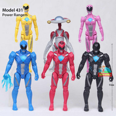 Action Figure Set - Model 431 : Power Rangers