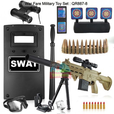 Ware Fare Military Toy Set : QR887-8