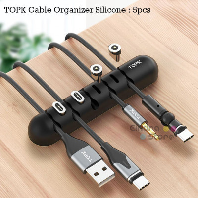 TOPK Cable Organizer Silicone