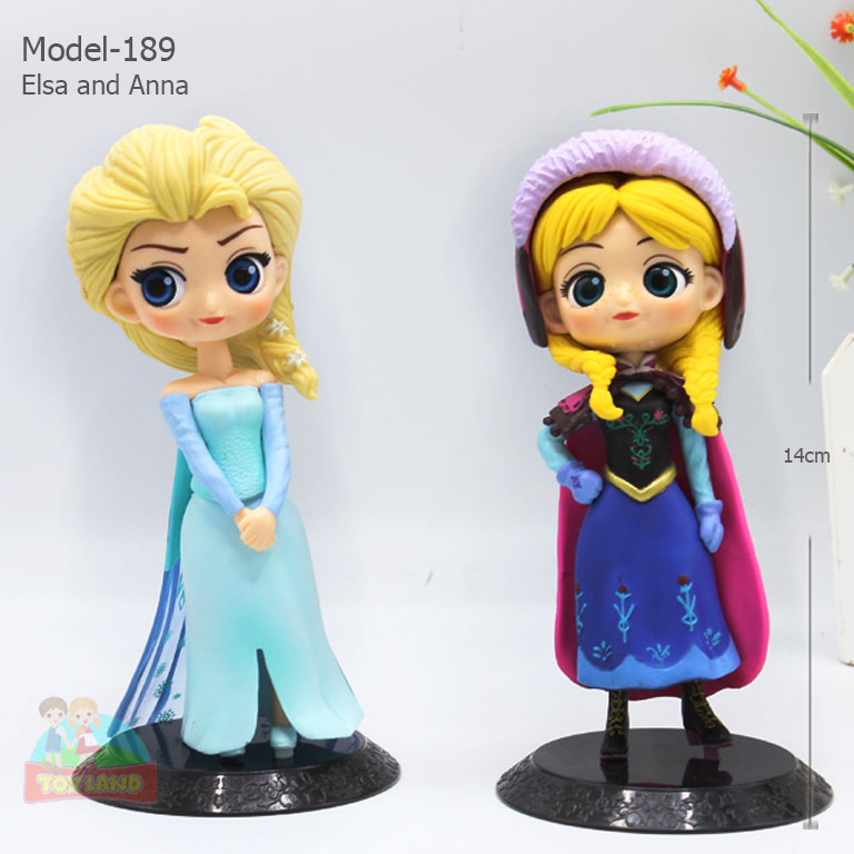 Action Figure Set - Model 189 : Elsa and Anna