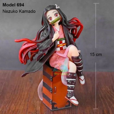 Action Figure Set - Model 694 : Nezuko Kamado (Demon Slayer)