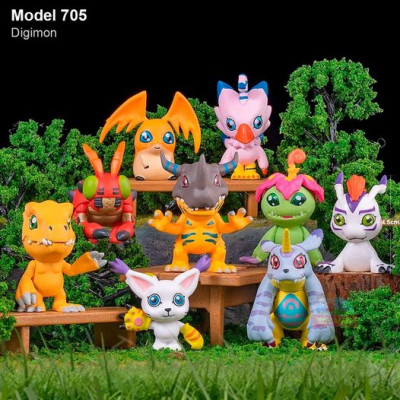 Action Figure Set - Model 705 : Digimon