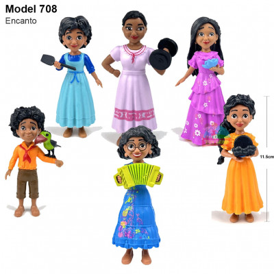 Action Figure Set - Model 708 : Encanto