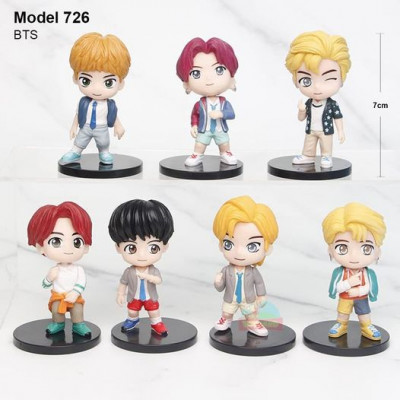 Action Figure Set - Model 726 : BTS