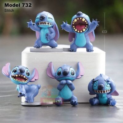 Action Figure Set - Model 732 : Stitch