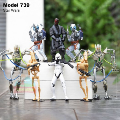 Action Figure Set - Model 739 : Star Wars