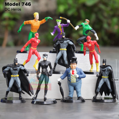 Action Figure Set - Model 746 : DC Heros