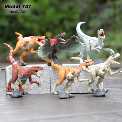 Action Figure Set - Model 747 :  Jurassic World