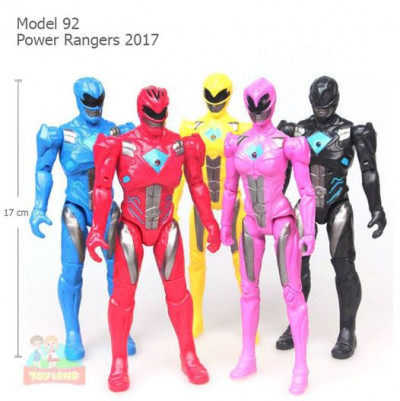 Action Figure Set - Model 92 :  Power Rangers 2017